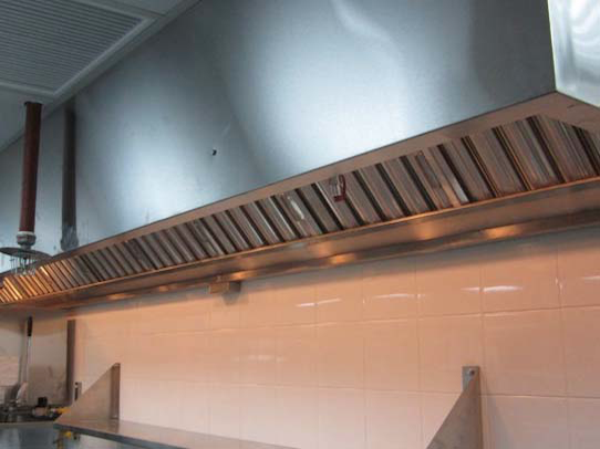 kitchen exhaust hood cleaning